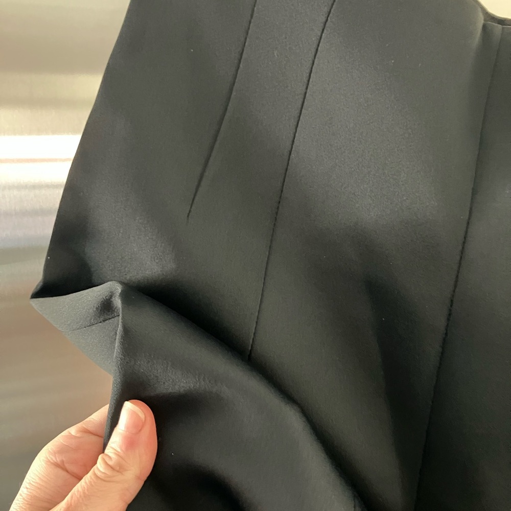 KHAITE Black High-Waisted Lenn Trousers NWT - image 3